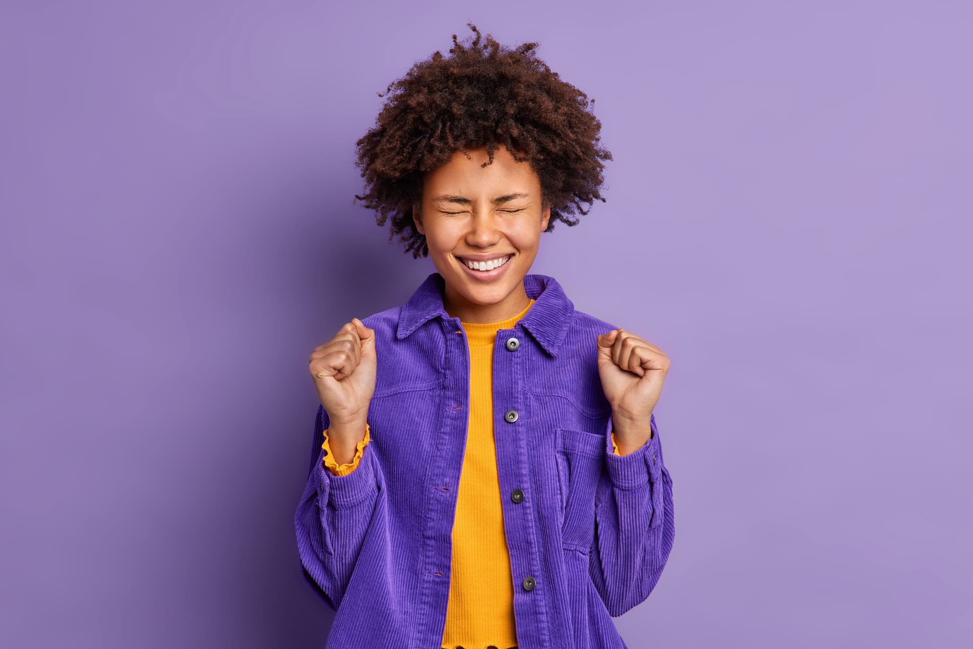 Happy woman